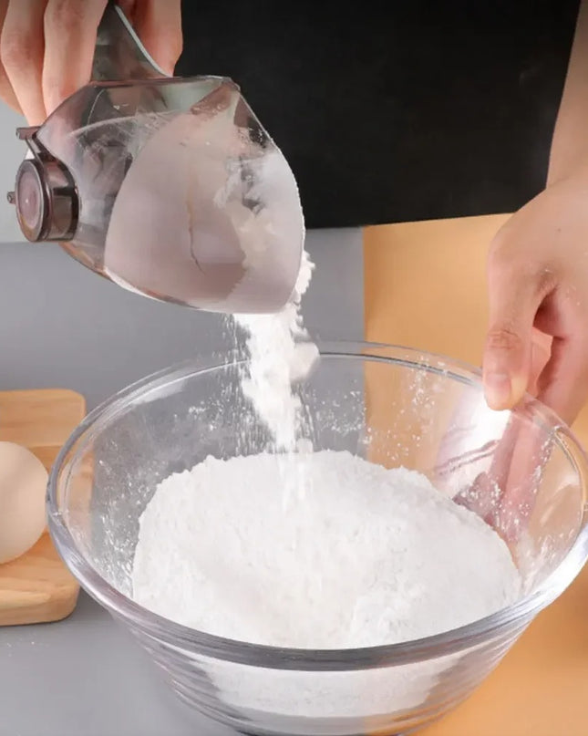Plastic Adjustable With Scale Measuring Spoon