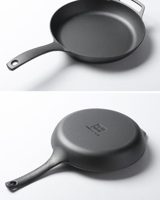 Thick cast iron pan