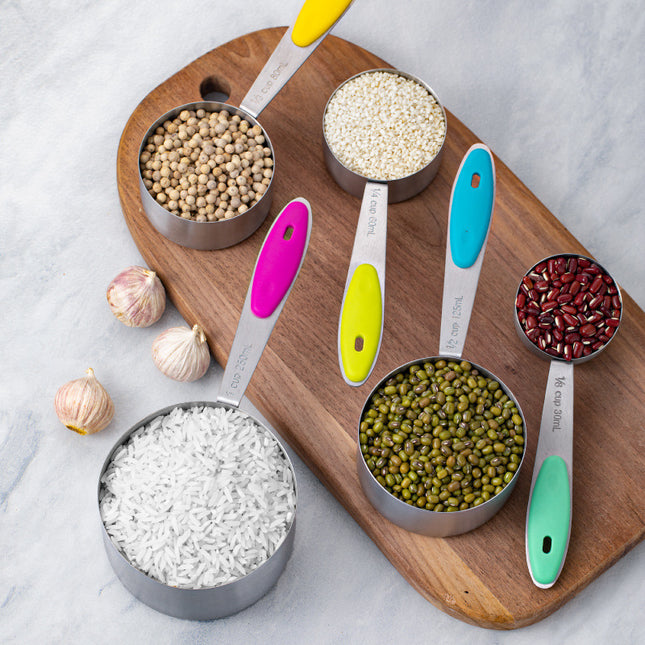 Color Stainless Steel Measuring Spoon 10-p