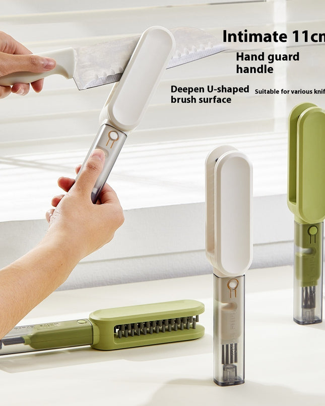 Multifunctional Hand Guard Cutter Cleaning Brush Kitchen Gadgets