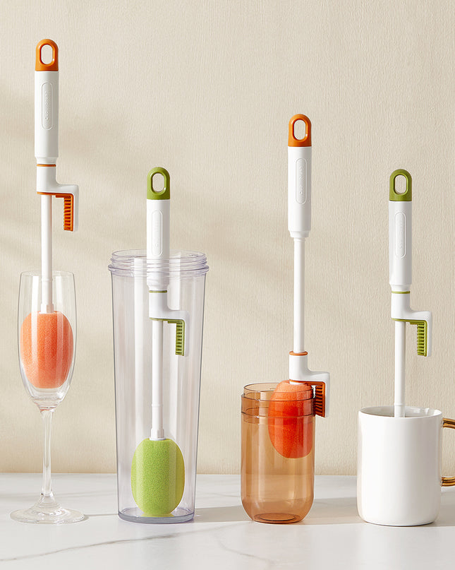 Long Handle Cup Brush Bottle Cleaning Kitchen Gadgets