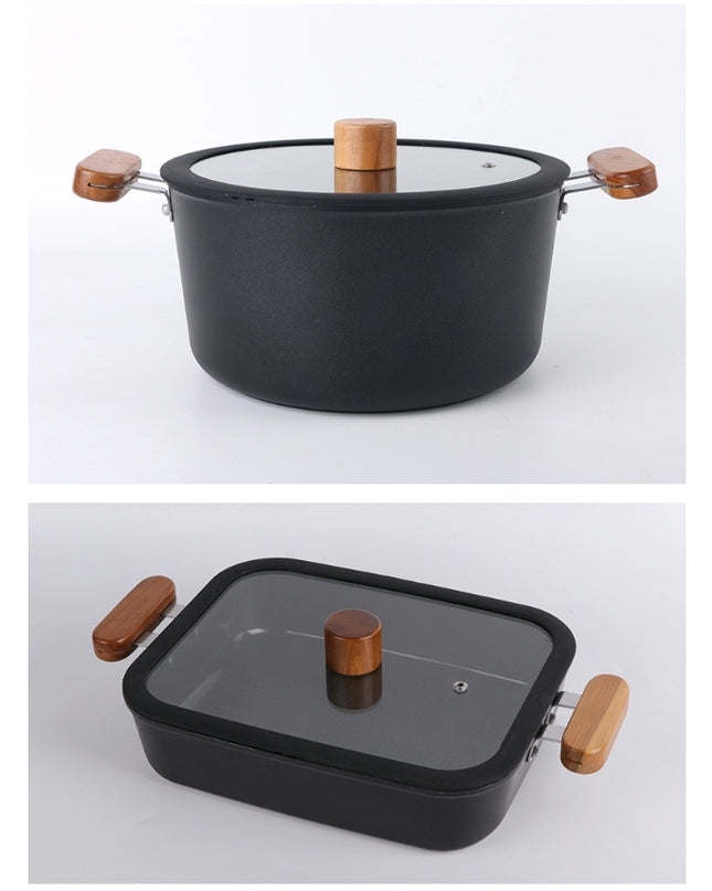 Kitchen Ceramic Non Stick Pot Stew Hot Pot Integration