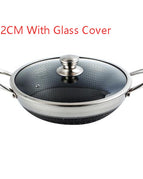 32CM With Glass Cover