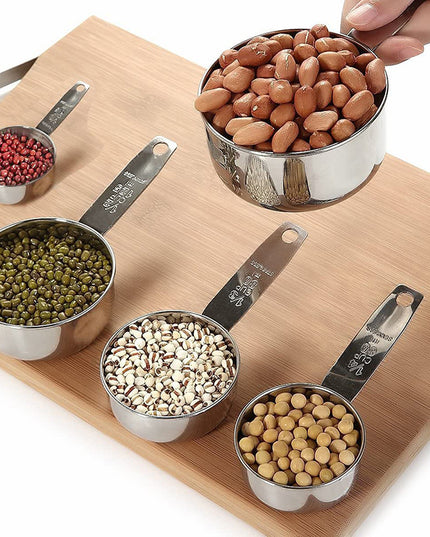 Cross-border Spot With Scale Baking Measuring Spoon Measuring Cup Set