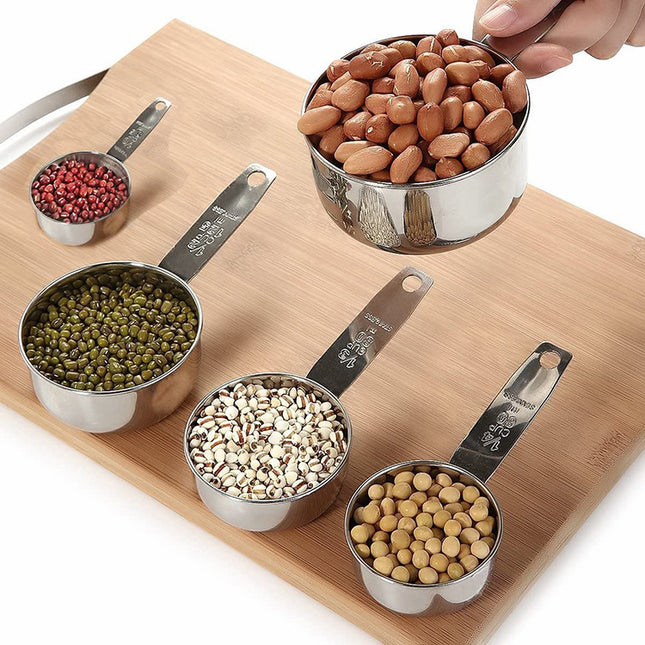 Cross-border Spot With Scale Baking Measuring Spoon Measuring Cup Set