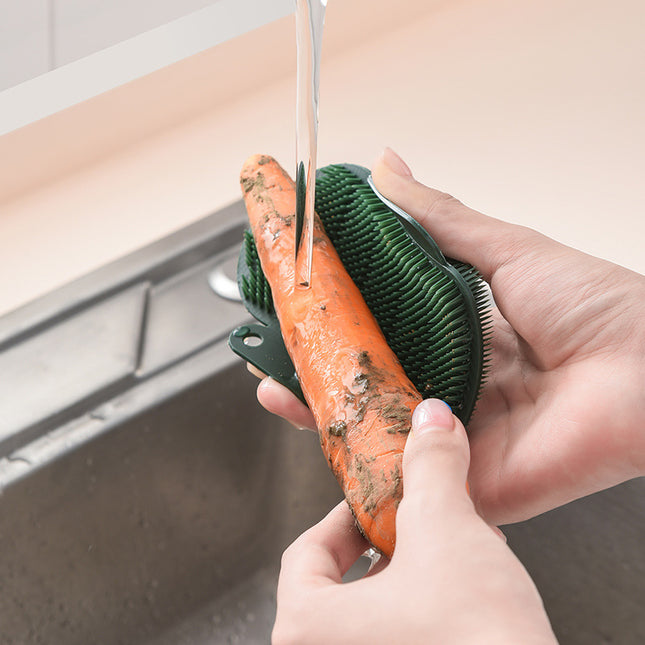multifunctional vegetable cleaning brush