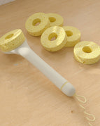 Six brush heads