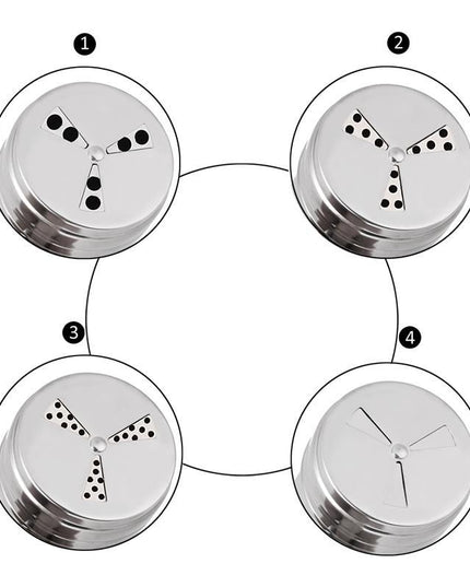 Stainless steel seasoning pot