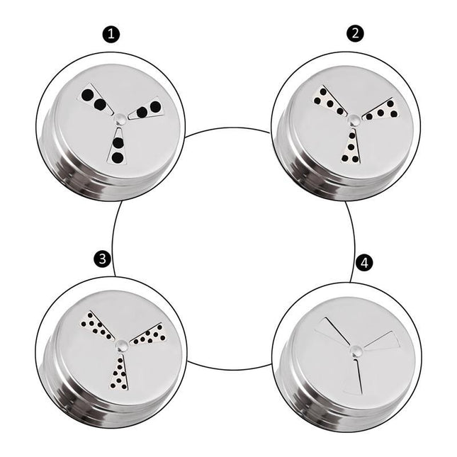Stainless steel seasoning pot