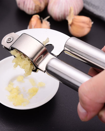 Stainless Steel Garlic Press Household Garlic Masher