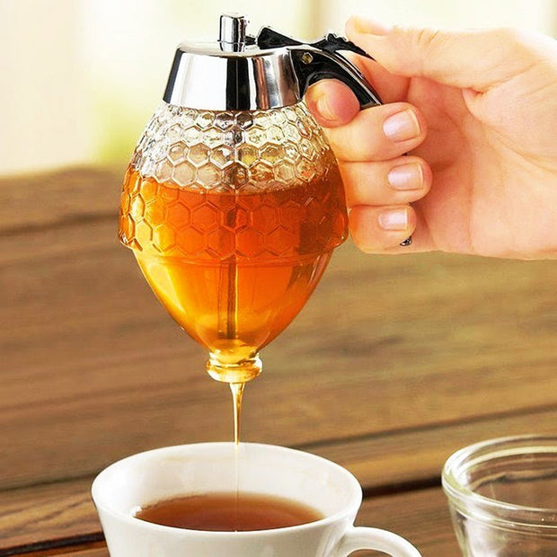 Squeeze Bottle Honey Jar Container Bee Dr